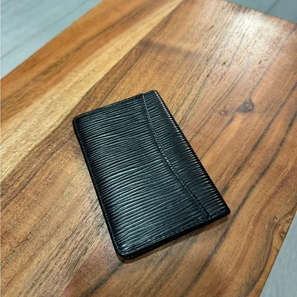 LV epi leather pocket organizer